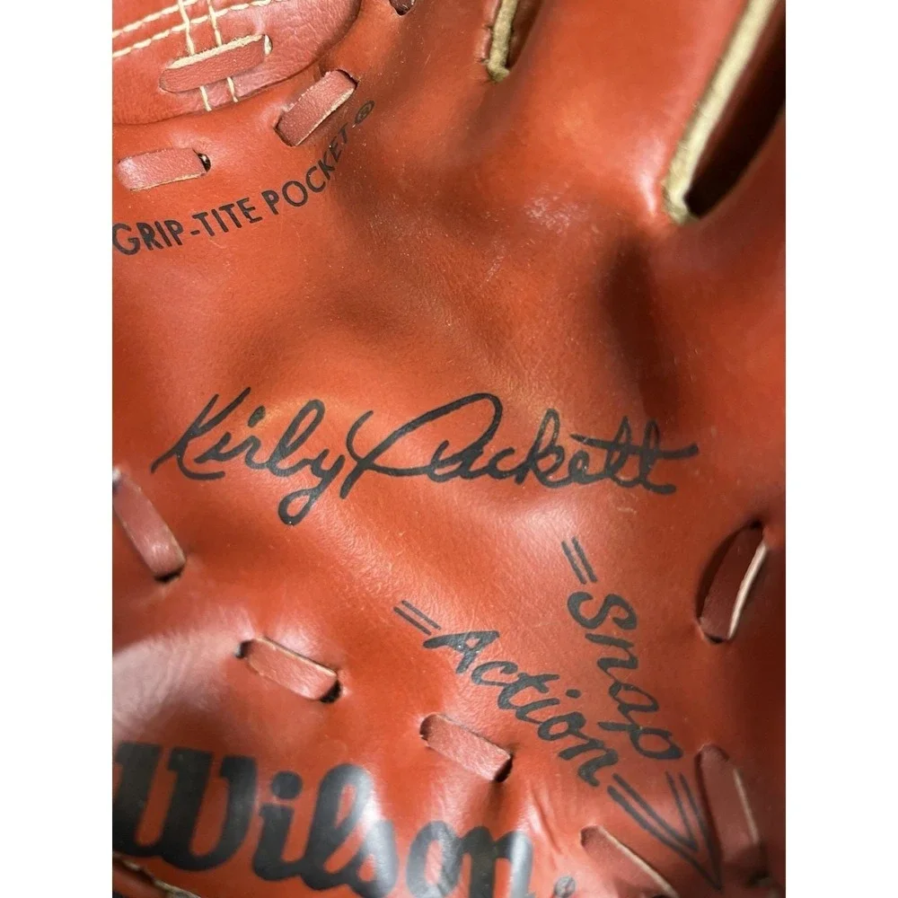 Wilson Fieldmaster A2610 Baseball Glove‎ Kirby Puckett Snap Action youth 8-13